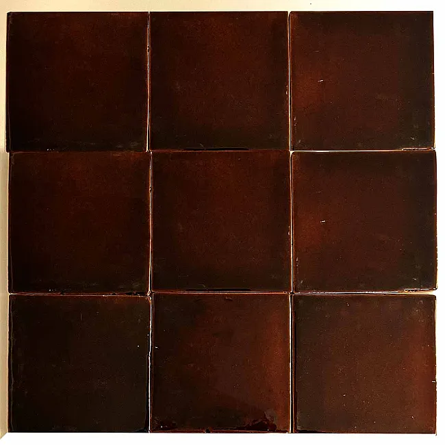 carrelage azulejos chocolat pour decoration murale